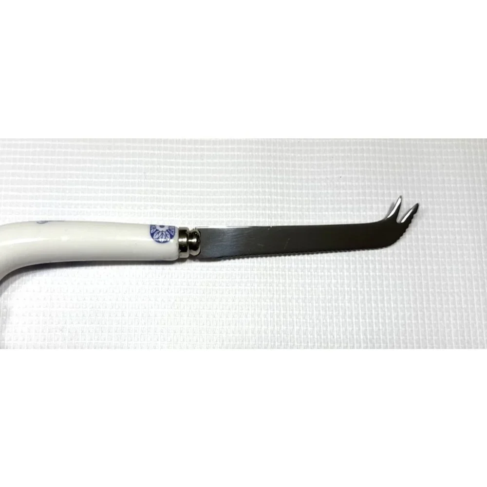 SPODE Blue and White Cheese Knife